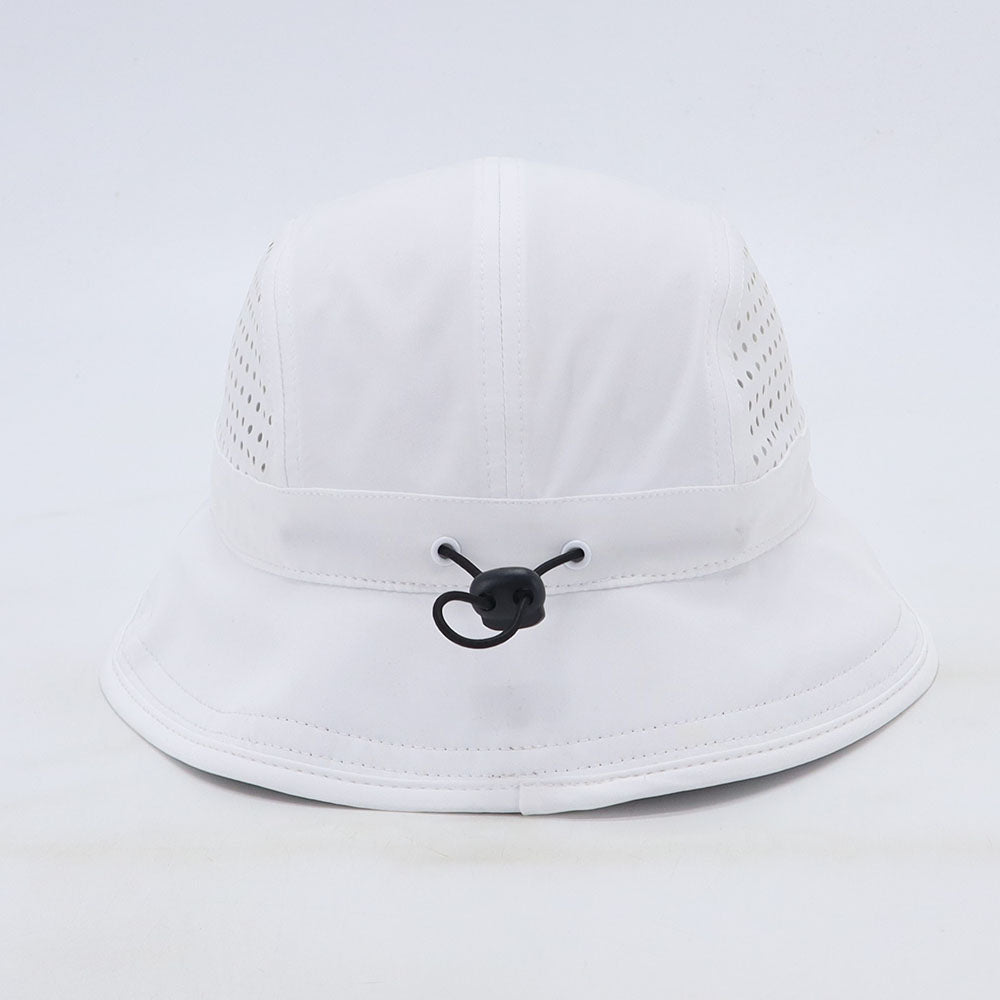 White Running Bucket Hat